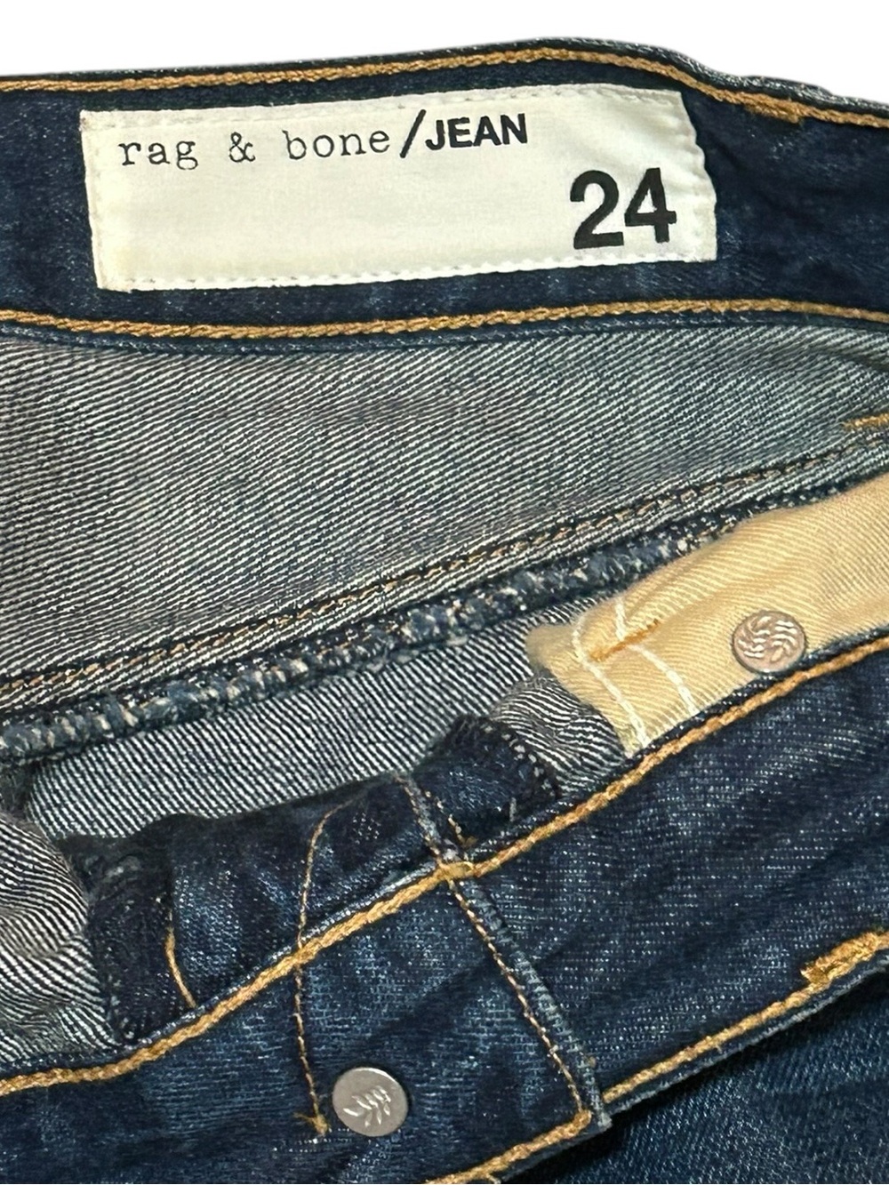 Rag & Bone Frayed Denim Shorts - Picture 3 of 5